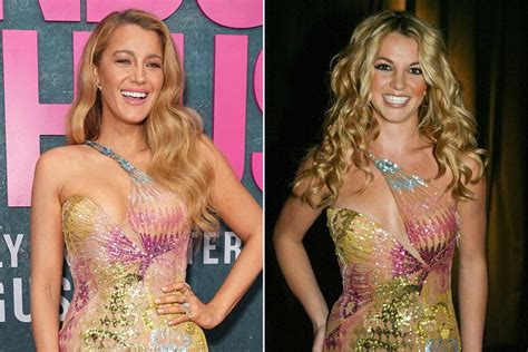 blake lively britney spears dress.